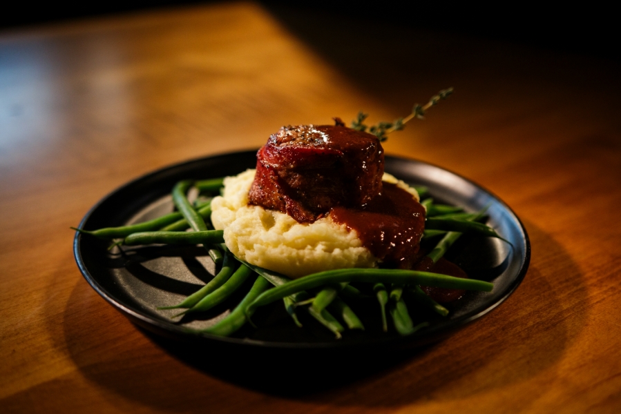 BACON WRAPPED TENDERLOIN STEAK