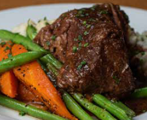 SLOW COOKED BEEF POT ROAST